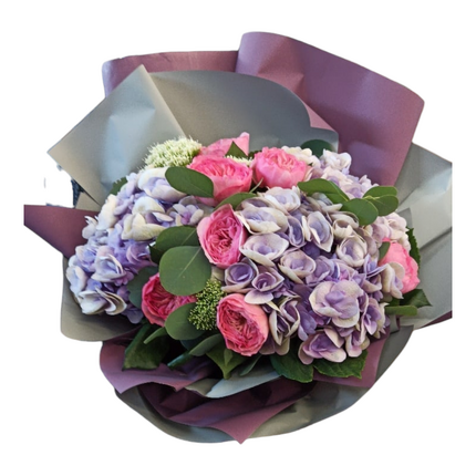 Букет из гортензий